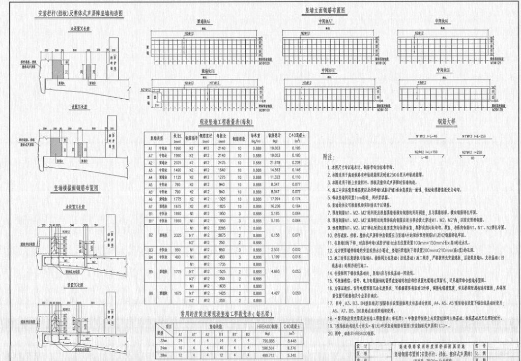 高鐵聲屏障模具設計圖